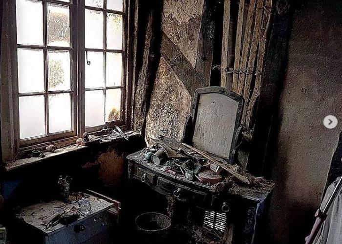 Great Leighs Fire Damage - Before